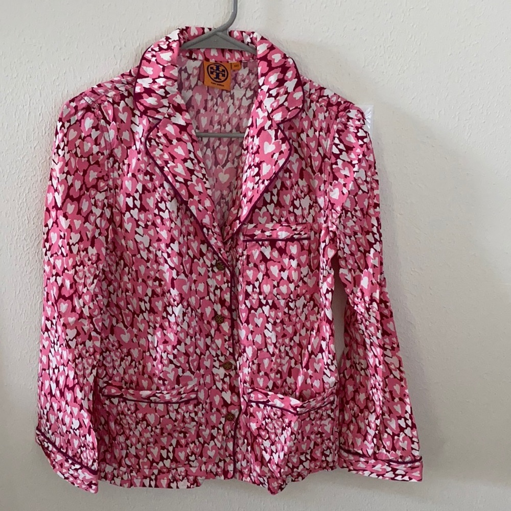 Tory Burch pajama top no button just the top